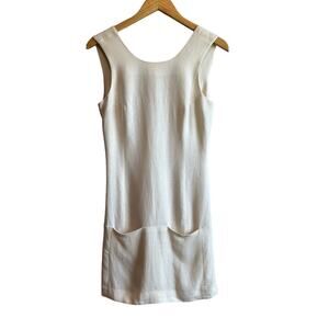 Theyskens’ Theory Women's Fokali Dhidas Dress Dusty White 4